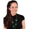Beistle , 6 Piece Weed Beads, 40" (Green)