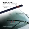Original Equipment Replacement Windshield Wiper Blades Set 24"&21" U/J-hook