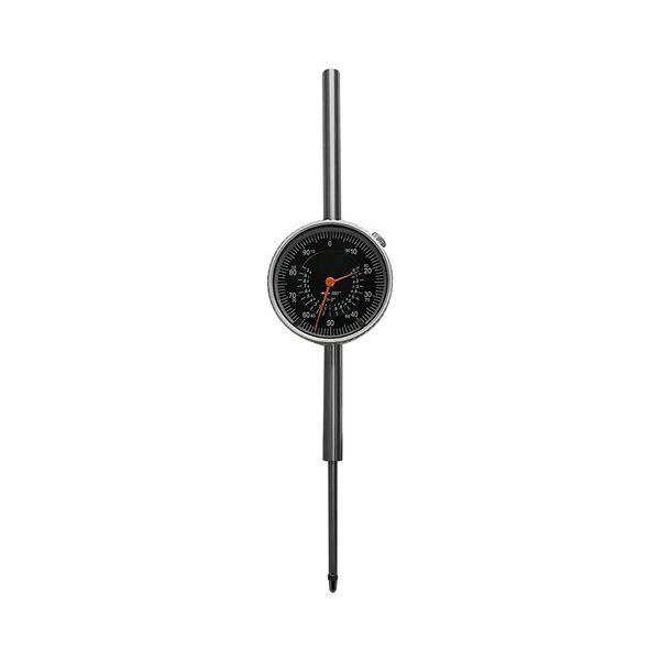 Black 0-2'' Dial Indicator .001 Grad Lug Back Travel Dial Indicator Lathe Precision