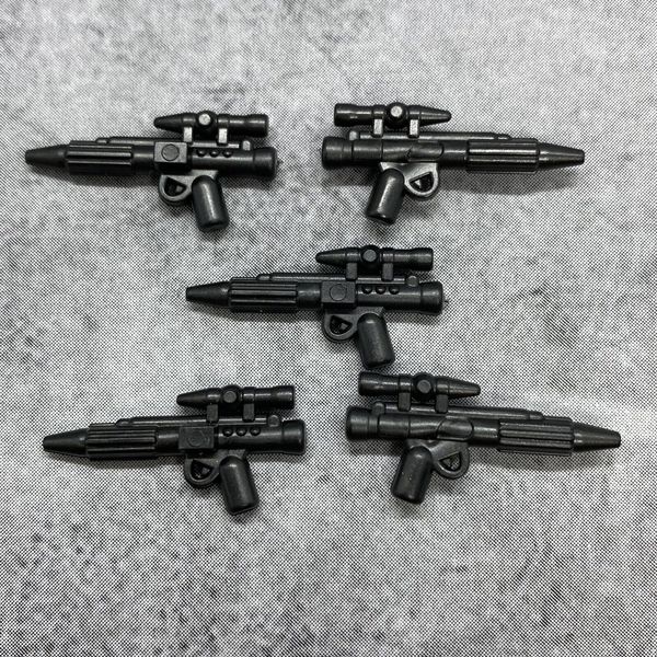 5pack DH-17 Blaster Blocks Weapons Accessories for Minifigures A15929