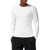 Helly Hansen Men's HH LIFA Stripe Crew Base Layer, 001 White, Medium