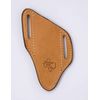 TOP HAND GEAR Leather Pancake Crossdraw Knife Sheath, Fixed Blade, Medium