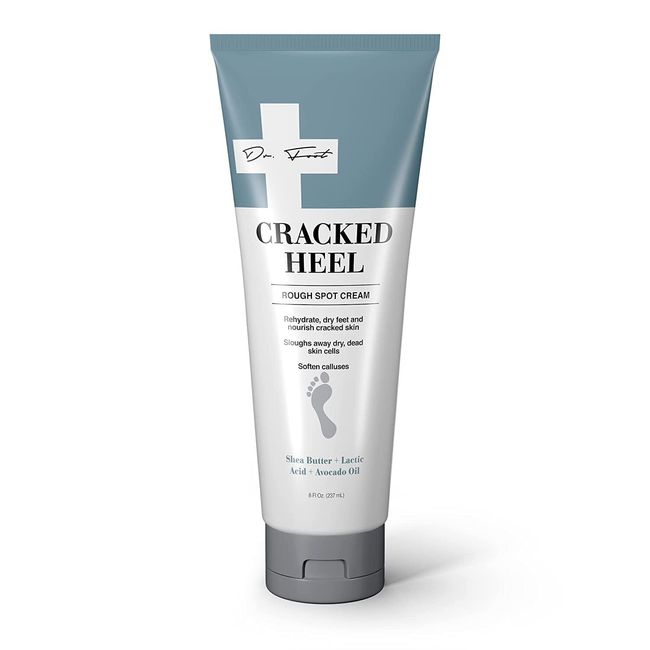 DR.FOOT CRACKED HEEL ROUGH SPOT CREAM REHYDRATE DRY FEET & NOURISH CRACKED 8FLOZ