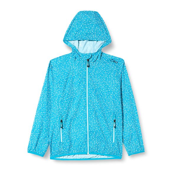 CMP - Kinder-Regenjacke mit fester Kapuze, hawaiisch, 104