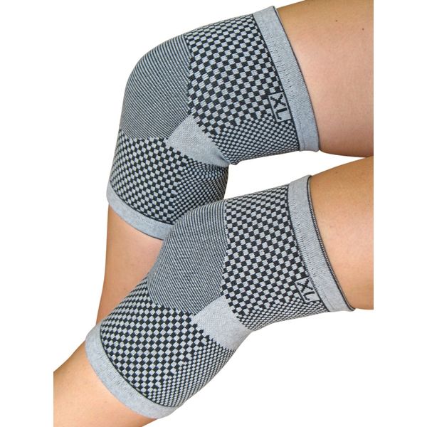 Bamboo Charcoal Knee Support - 1 Pair - INTHERMAX©