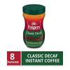 6 PACK - Folgers Classic Decaf Instant Coffee, 8-Ounce Jar NEW