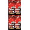 DORCO PACE6 Men's Disposable Razor, 6 Blades, 3 Pieces x 4