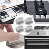 WPCSM 4pcs Cooker Knobs,Universal Cooker Knobs,6mm Universal Cooker Replacement Knobs,Gas Stove Knob,Surface Switch Control Stove Adaptors,Gas Stove Various Ovens,for Kitchen Cooktop