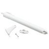 Touch 'N Hold Door Closer, Satin White