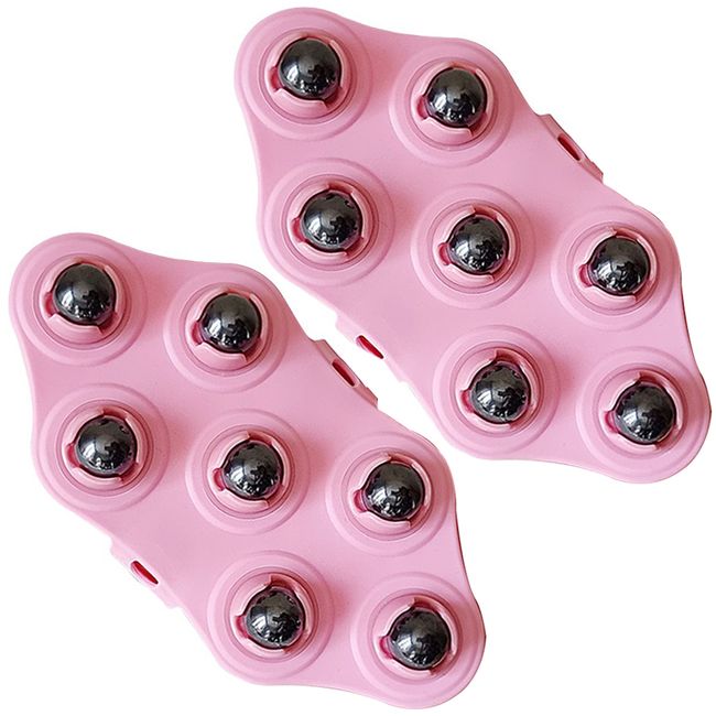 Ofir Magnetic Massage Balls, Pink, 2pcs