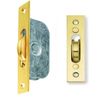 Carlisle Brass Roller Sash Window Axle Pulley with Square Brass Forend & Wheel