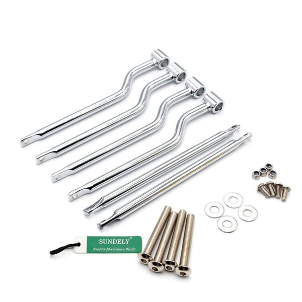 SUNDELY® Motorcycle Refit Saddle bag Mounting Kit Support Bar Brackets Universal UK stock