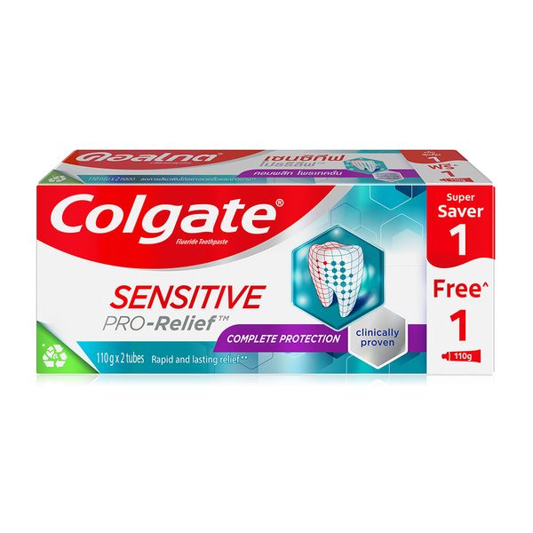 Colgate Sensitive Pro Relief Complete Protection Toothpaste [110g x 2pcs]