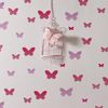 CraftStar Butterfly Stencil Set - A4 Stencil Sheet with 8 Butterfly Templates