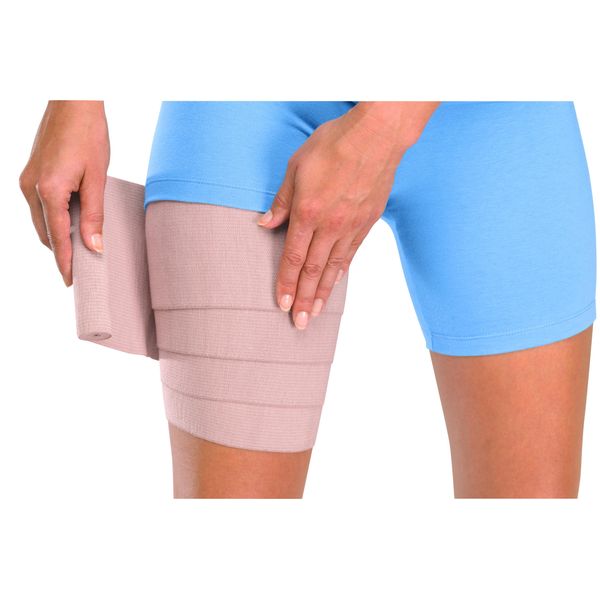 Mueller Elastic Bandages -Rubberized - 3 x 5 yd rolls (stretched) 10/bx"