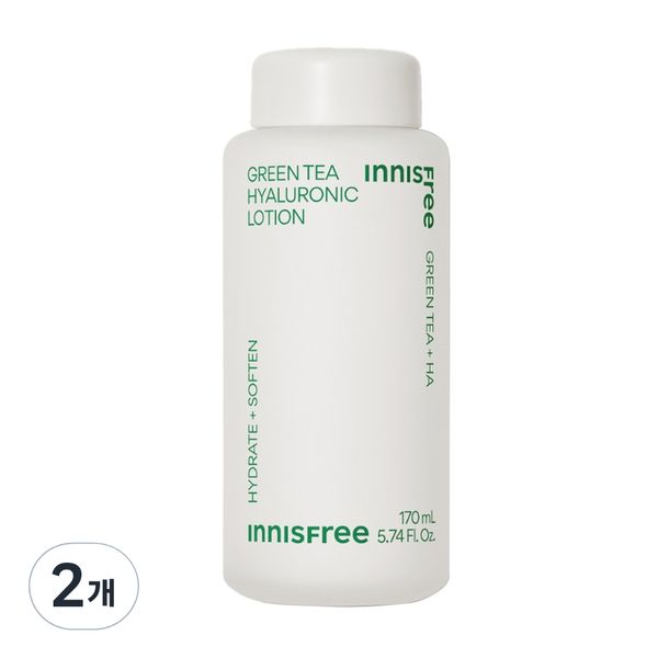 Innisfree New Green Tea Hyaluronic Acid High Moisture Lotion