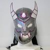 Cmll De Abel, See Through Surfer, Rhino Mask Silver Purple