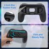 2 Pack Hand Grips for Nintendo Switch 2 Joy-Con Ergonomic Controller Handle ABS
