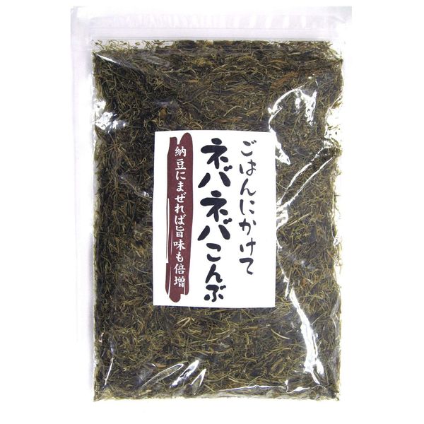 Seibu Nori Shop Sticky Konbu (Furikake Kombu and Natto Kelp), 8.8 oz (250 g) (Zipper Bag)