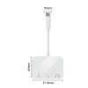 Type-C Sound Card USB-C 3.5mm Audio Interface for Earphone Speaker Computers new