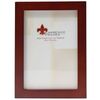 Lawrence Frames Standard Wood Luxury Frame, 3.5 by 5-Inch, Walnut