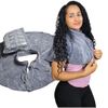 Microfiber Shoulder Towel/Cape Hair Bleach-Proof (Grey)