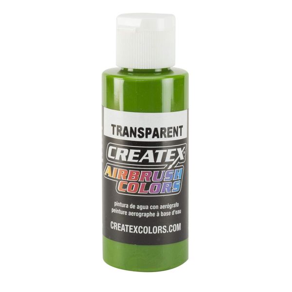 Createx Farbe, 60 ml transparent, tropisches Grün