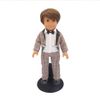 6Pcs Doll Stands Display Holder Doll Bracket Support Teddy Bear Stand for 15cm Doll-Black