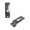 2Pcs Chrome Single Notch Slatwall Hook Hooks Retail Display Metal Picture Hanger