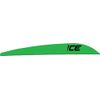 Bohning Ice Vane (100 Pack), Neon Green, 3"