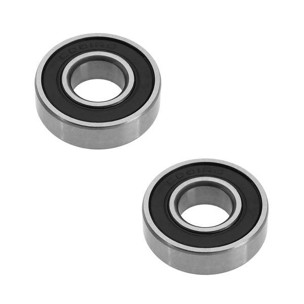 ECSiNG 2pcs Electric Scooter Wheel Ball Bearings Compatible with Ninebot MAX G30 G30D Scooter Front Motor Drive Wheel Bearing Stainless Steel Ball Bearing