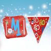 Festive Christmas Banner & Bunting Twin Pack (Red)