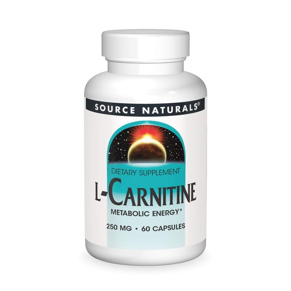 Source Naturals L-Carnitine 250 mg - 60 Capsules