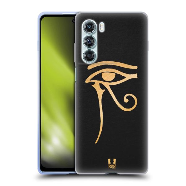 Head Case Designs Eye Icons Of Ancient Egypt Soft Gel Case Compatible With Edge S30 / Moto G200 5G