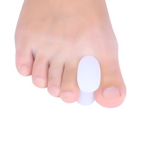 Pedimend Silicone Gel Toe Separator (5PAIR -10PCS) - Toe Spacer for Bunion - Bunion Straightener - Toe Separator for Overlapping Toes - Big Toe Alignment - Hallax Valgus Corrector - Unisex - Foot Care