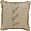 VHC Brands Prairie Winds Bedding Accessory, Green Stripes