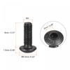 uxcell M3x8mm Hex Socket Button Head Bolts Alloy Steel Fastener Hardware Full Thread Lock Set Hex Socket Half Round 50pcs