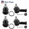 4x Front Outer Tie Rod Ends & Ball Joints Fits Chrysler Sebring 2001 2002-2005