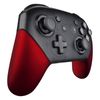 eXtremeRate Red Replacement Handle Grips for Nintendo Switch Pro Controller, Soft Touch DIY Hand Grip Shell for Nintendo Switch Pro - Controller NOT Included