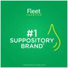 Fleet Laxative Glycerin Suppositories Adult Suppositories, 100 Count