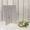 ANGEL & DOVE Set of 2 Funeral Memory Table Signs - Matches our Ivory Memory Books for Memorial, Celebration of Life