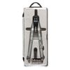 Idena 20062 – Quick Adjustment Compass in Case, Includes Refills in Protective Case, Silver/Black, 1 Case