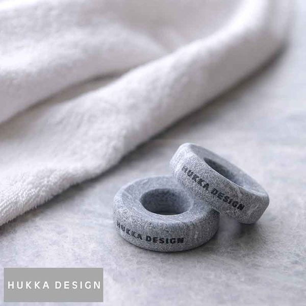 Massage Natural Stone Stylish HUKKA DESIGN Karelian Soapstone Orbit Eye Care Stone Set of 2 Sauna Nordic Relaxation Care Item Care Products Massager Stone