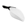 Cooking Concepts Black & White 9" Plastic Bar Ice Machine Scoop  