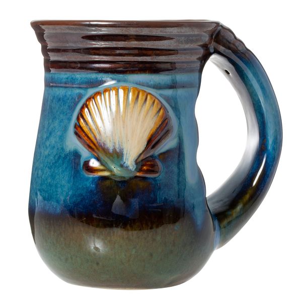 Cape Shore 18oz Stoneware Handwarmer Mug, Seashell