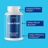 Nerve Fresh- Nerve & Brain Support- 3 Bottles- 180 Capsules