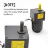 15W 10K 110V Adjustable Variable Gear Reducer Motor with Speed Controller for Industry Rated Speed 135r/min