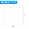 6 Pieces 9 x 9 cm Transparent Car Adhesive Film