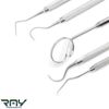 Dental Student Examination Kit Tartar Calculus Plaque Remover Tooth Scraper
