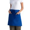 Chef Works Unisex Half Bistro Server Apron, Royal, One Size